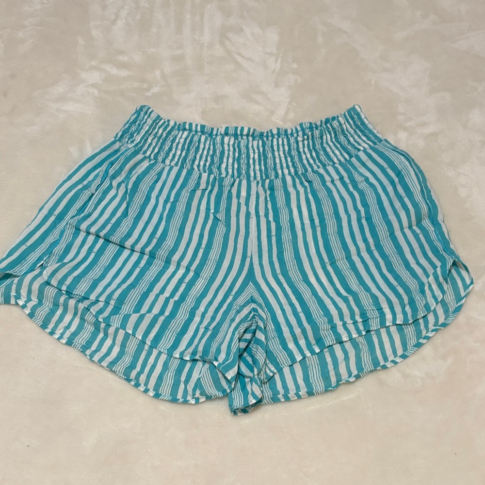 Anthropology striped shorts
